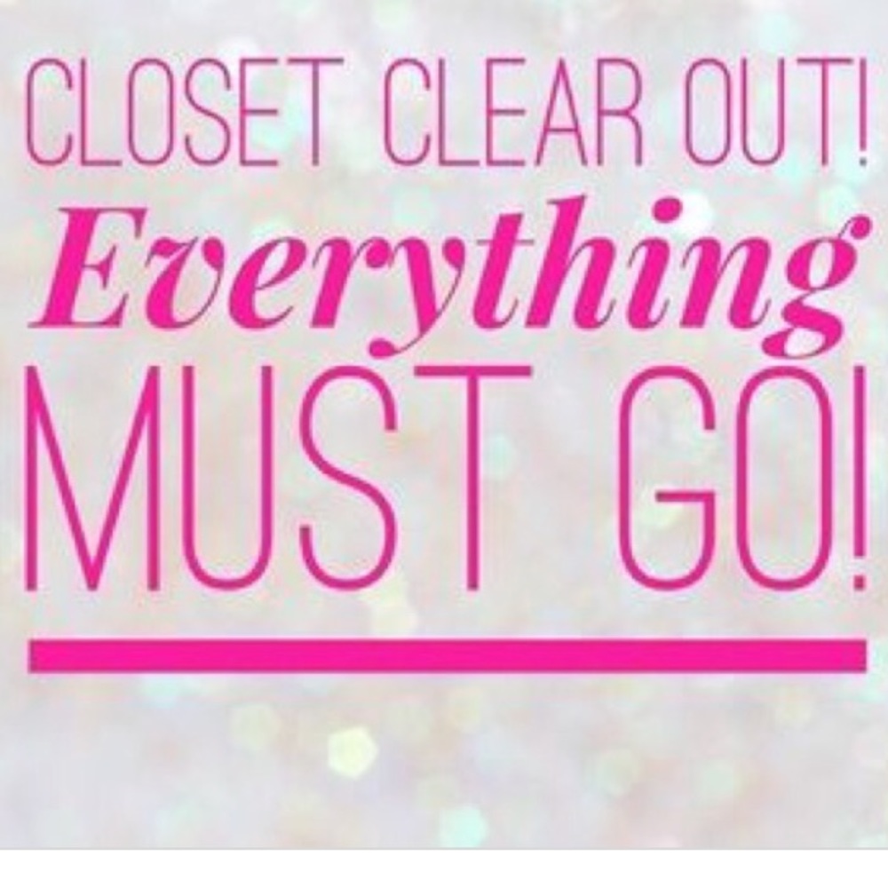 EVERYTHING MUST GO! ACCEPTING REASONABLE OFFERS